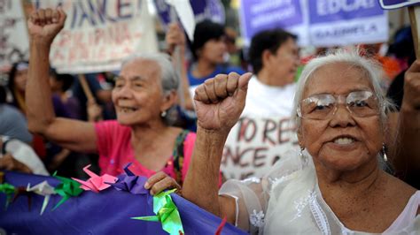 Filipino ‘Comfort Women’ Demand Justice - The New York Times