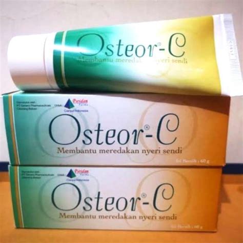 Jual Osteor C Krim Bantu Redakan Nyeri Sendi 60gr Di Seller Farmasi