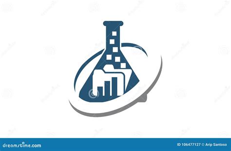 business formula logo design template stock vector illustration