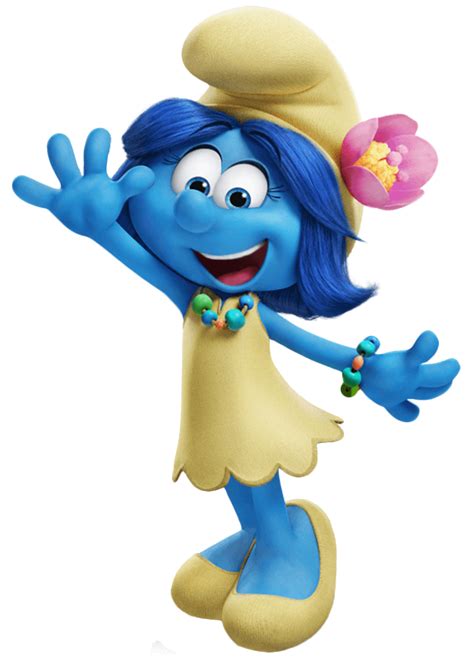 Blossom Smurfs The Lost Village Transparent Png Image Gallery