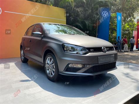 Volkswagen Polo Gt Tsi Matt Edition Unveiled Zigwheels