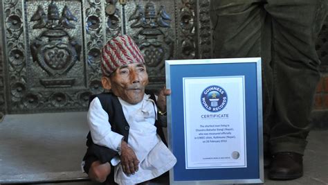 Shortest man in world died, Guinness World Records says