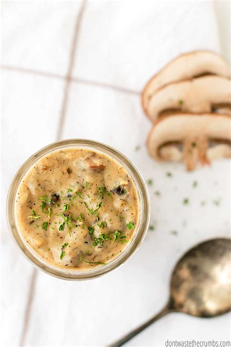 Homemade Cream Of Mushroom Soup Condensed Copycat Recipe Video