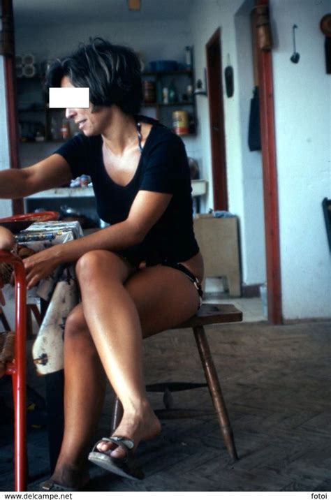 Dias Mm Photo Foto Slide Diapositive Bikini Femme No Nu Nue Nude Naked Woman Nackte Frau Zj