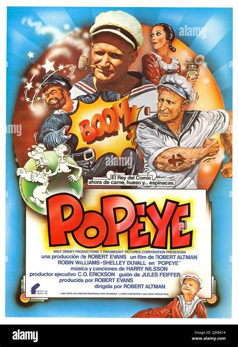 Popeye 1980 Directed By Robert Altman Credit Walt Disney Prods