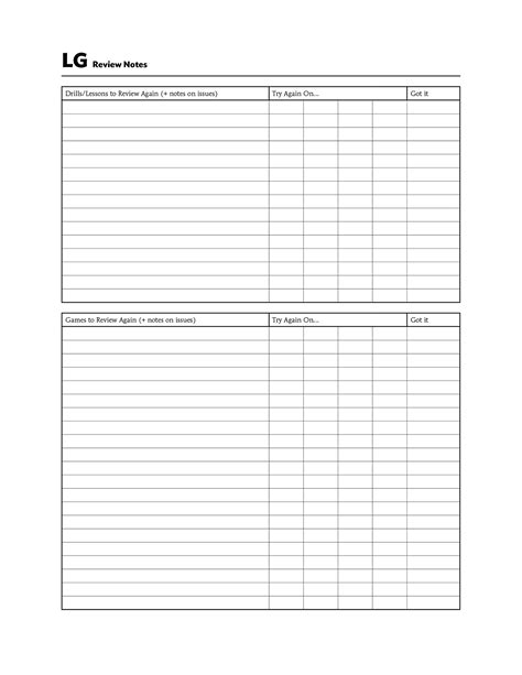 LSAT Notebook Pages | The LSAT Trainer