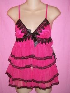 Dreamgirl Lingerie Open Front Mesh Babydoll Set Naughty And Nice Lingerie