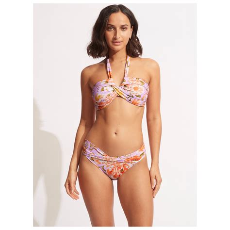 Seafolly Paradise Garden Twist Band Mini Hipster Bikini Bottom Women S Buy Online