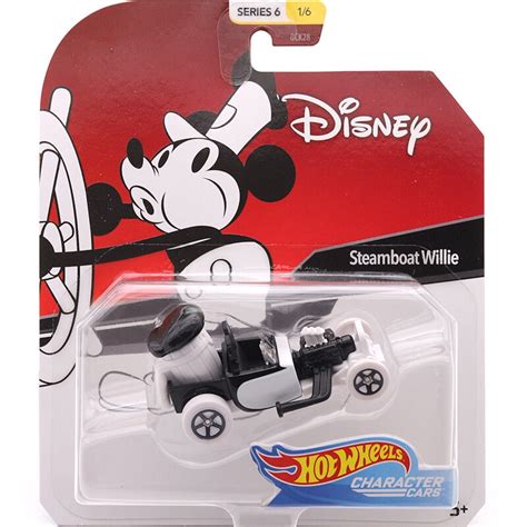 Hot Wheels Disney Characters Mickey Minnie Mouse Ariel Anna Elsa Captain Hook Timon Pluto