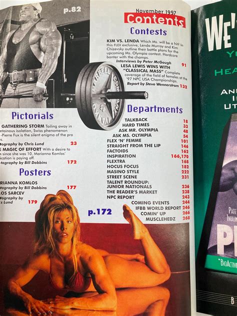 Flex Magazine Nov 1997 - Sarcev & Komlos