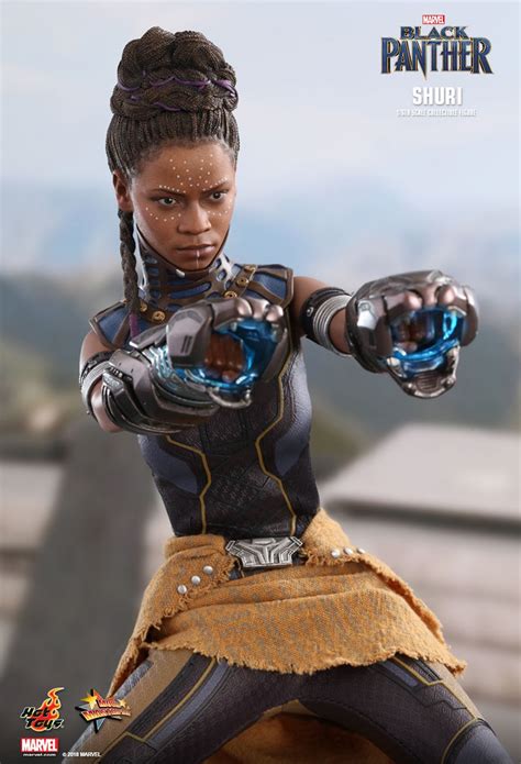 Toyhaven Check Out Hot Toys Black Panther Th Scale Letitia Wright As Shuri Collectible
