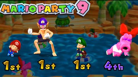 Mario Party High Rollers Mario Vs Luigi Vs Waluigi Vs Birdo Master