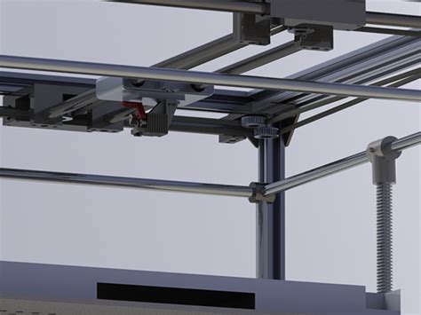 D Printer With Custom Hot End Extruder On Behance