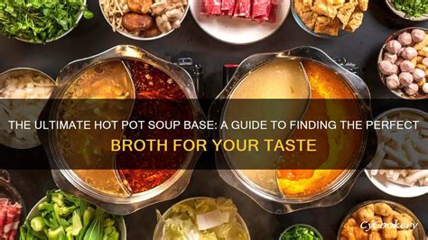 The Ultimate Hot Pot Soup Base A Guide To Finding The Perfect Broth For Your Taste CyCookery