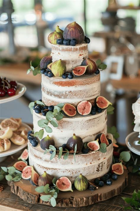 Creative Naked Wedding Cake Ideas You Will Love Confetti Roses