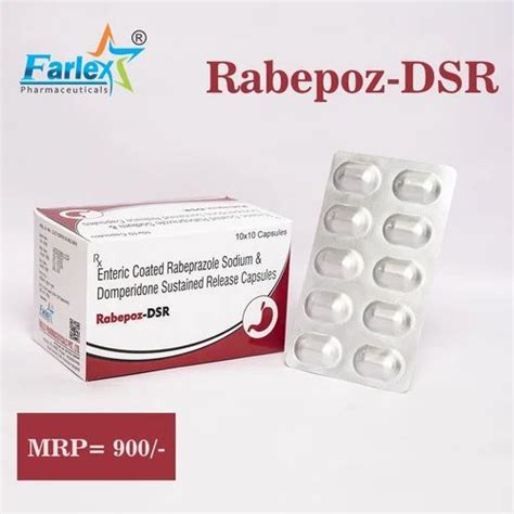 Rabepoz Dsr Rabeprazole And Domperidone Sustained Release Capsule