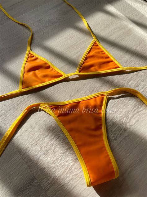 Bikini Naranja Brisa Intima