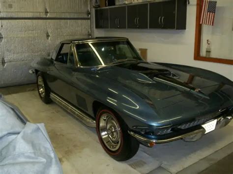 1967 Corvette Conv 427 Lynndale Blue For Sale