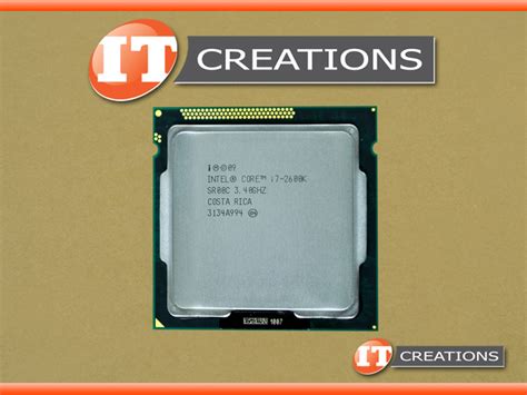 SR00C - New Other - INTEL CORE I7 QUAD CORE PROCESSOR I7-2600K 3.40GHZ ...