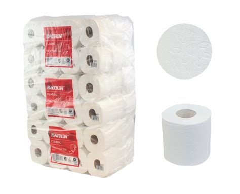 Toilettenpapier Katrin Classic Toilet Eco Wei Lagig Perforiert