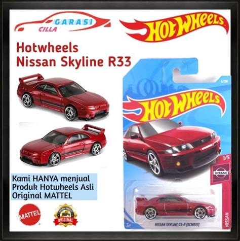 Jual Hotwheels Nissan Skyline Gt R R33 Merah Hot Wheels Di Seller DENTA TOYS Kalibata Kota
