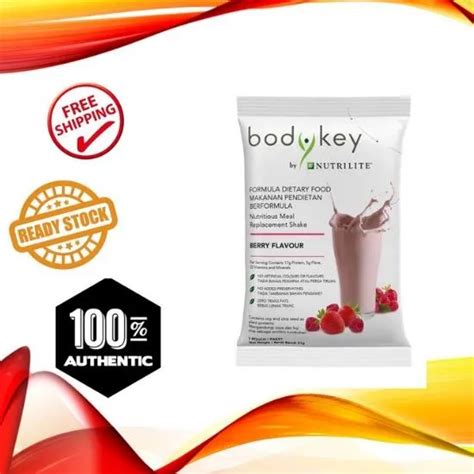 Promo Bodykey Amway By Nutrilite Meal Replacement Shake Loose Pack