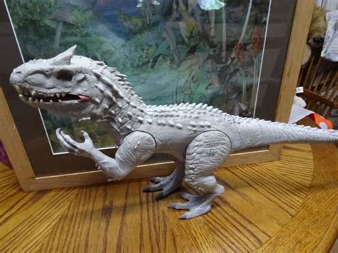 Jurassic World Park Indominus Rex Dinosaur Figure Hasbro Toy Sounds Lights Up Jw Eur 2913