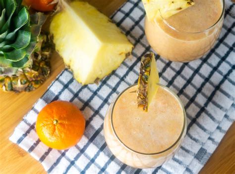 Simple Immune Boosting Citrus Smoothie