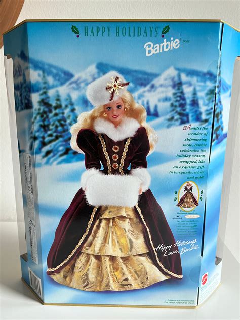 Happy Holidays Barbie Blonde Special Collector S Edition Mint Condition Nrfb Holiday