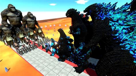 EVOLUTION Of Frostbite GODZILLA 2024 Size Comparison VS KONG King Of