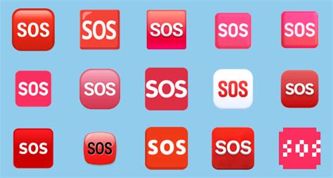 🆘 Sos Button Emoji