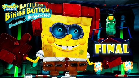 Финал Театр и 100 лопаток SpongeBob SquarePants Battle for Bikini Bottom Прохождение игры 12