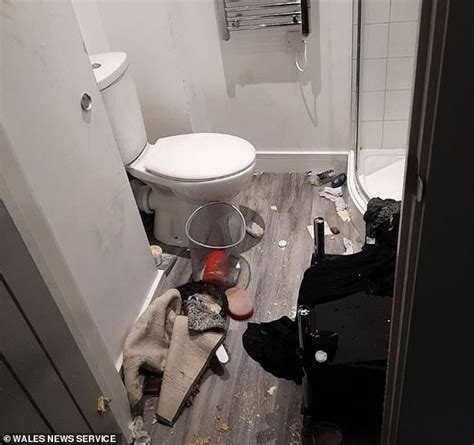 Welsh Man Jailed For Months After Naked Hotel Rampage Daily Mail Online