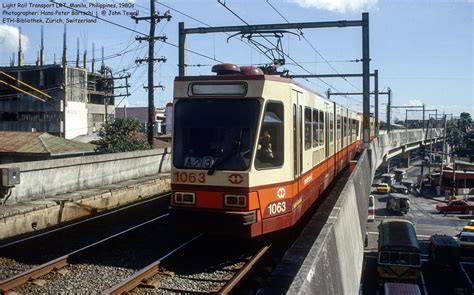 Light Rail Transport Lrt Manila Philippines 1980s 1 A Photo On