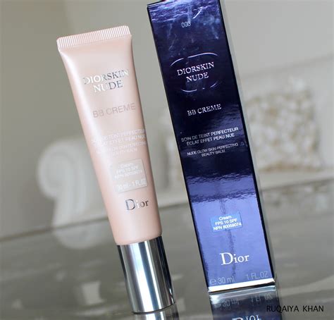 Ruqaiya Khan DIOR Diorskin Nude BB Creme In Medium 003 Review And Swatch