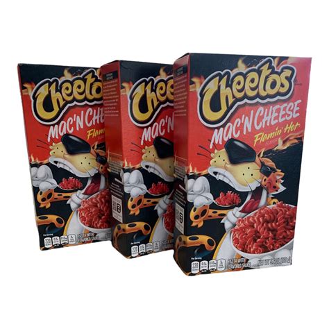 Buy Cheeto Mac N Cheese Flamin Hot Flavor Oz Box Pack Of Online