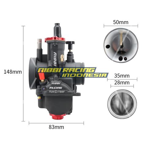KARBURATOR PWK 28 BLACK NIBBI RACING – NIBBI Racing Indonesia