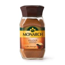 Кофе растворимый Velour Monarch с пенкой, 95 г — купить с доставкой из ...