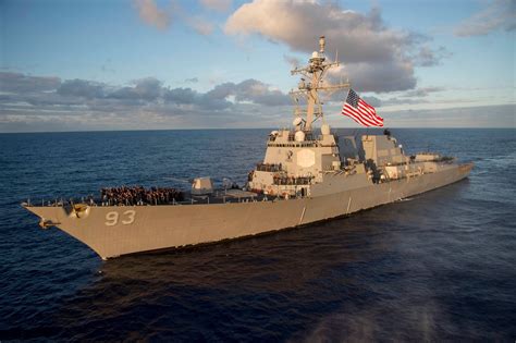 Us Navy Warship Transits Through Taiwan Strait Defencetalk