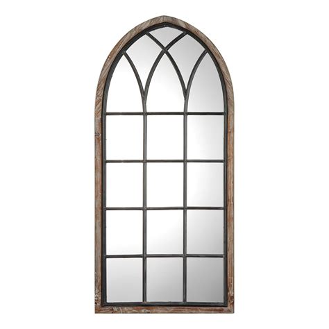 Cathedral Style Arched Wall Mirror Walmart Walmart