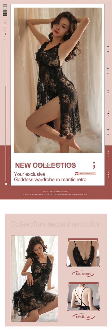 Lady Pijama Lace Pillama Lingerie Bodysuit Luxury Pyjama Silk Femme