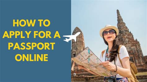 How To Apply For A Passport Online