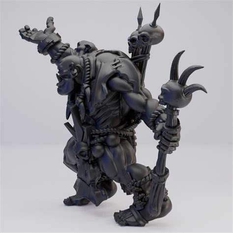 Hot Goblin ブラッドシャーマンB ミニチュア ホットゴブリン オーク呪術師