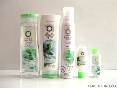 Herbal Essences Naked Volume Collection Christina Truong