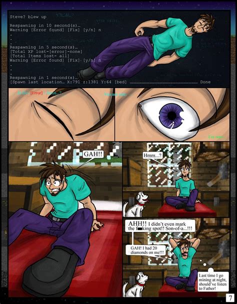 Minecraft The Awakening Pg07 Censored By Tomboy Comics On Deviantart Minecraft Minecraft