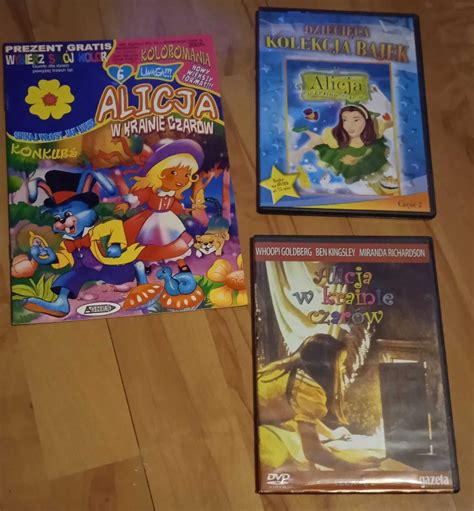 Kolorowanka Alicja W Krainie Czar W Bajka Dvd Mielec Olx Pl