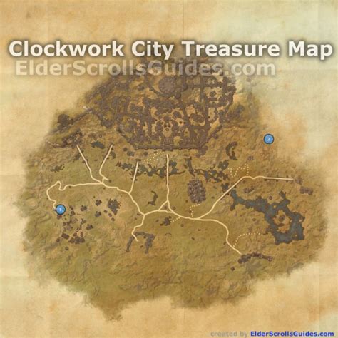 Clockwork City Treasure Map Locations | Elder Scrolls Online Guides