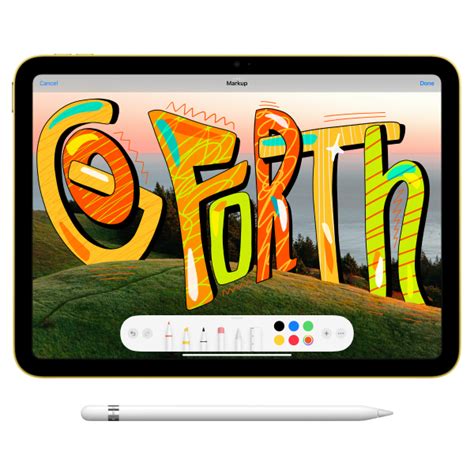 Планшет Apple iPad 10th gen 10.9″ (2022) 4/64GB Wi-Fi Blue (MPQ13RK/A ...