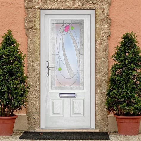 External Virtuoso Harton Prado Composite Door Shown In White