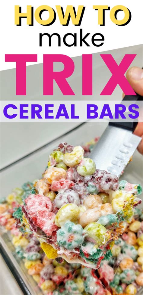 Trix Cereal Bars | Party Planning